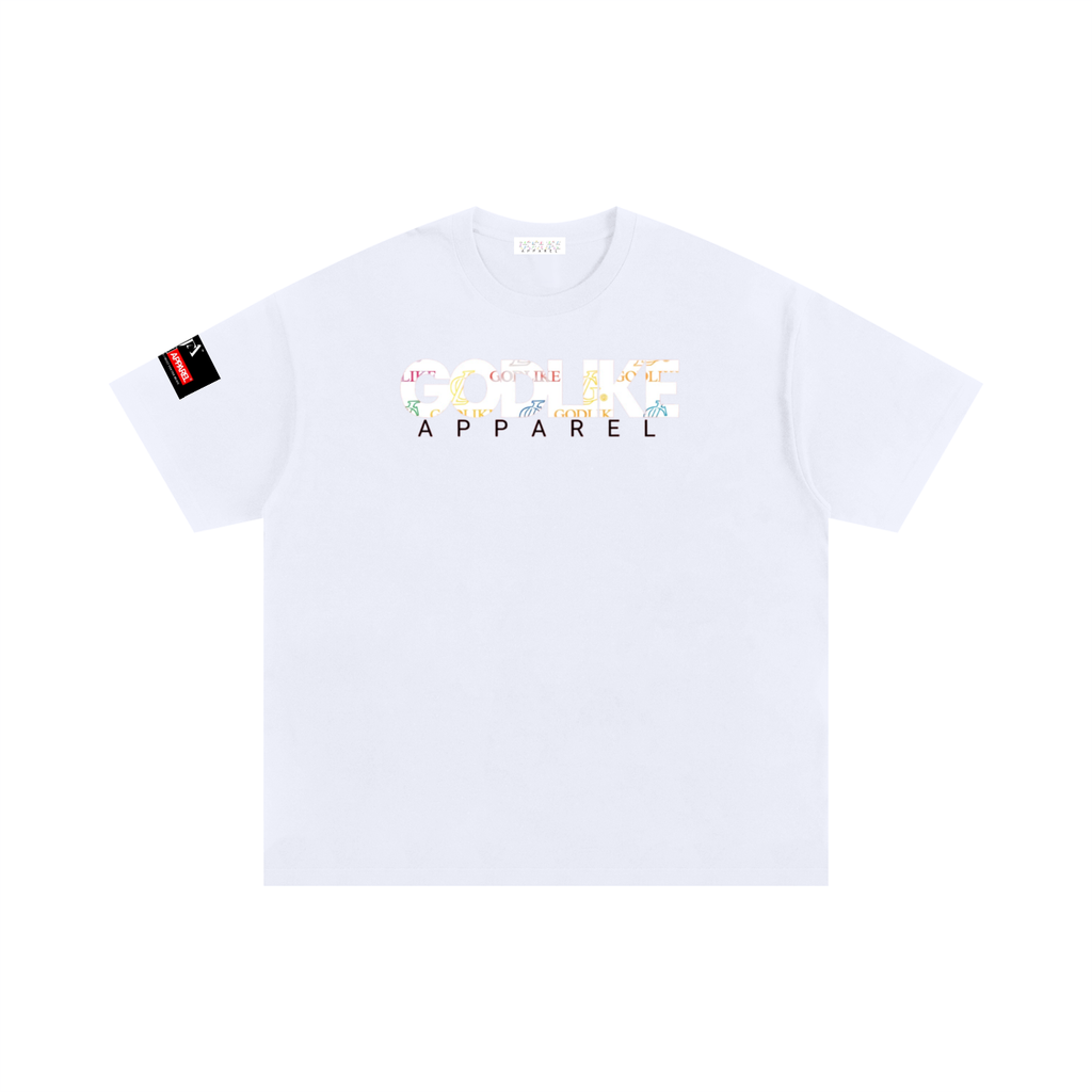Unisex Oversized Cotton T-Shirt – Godlike Signature White