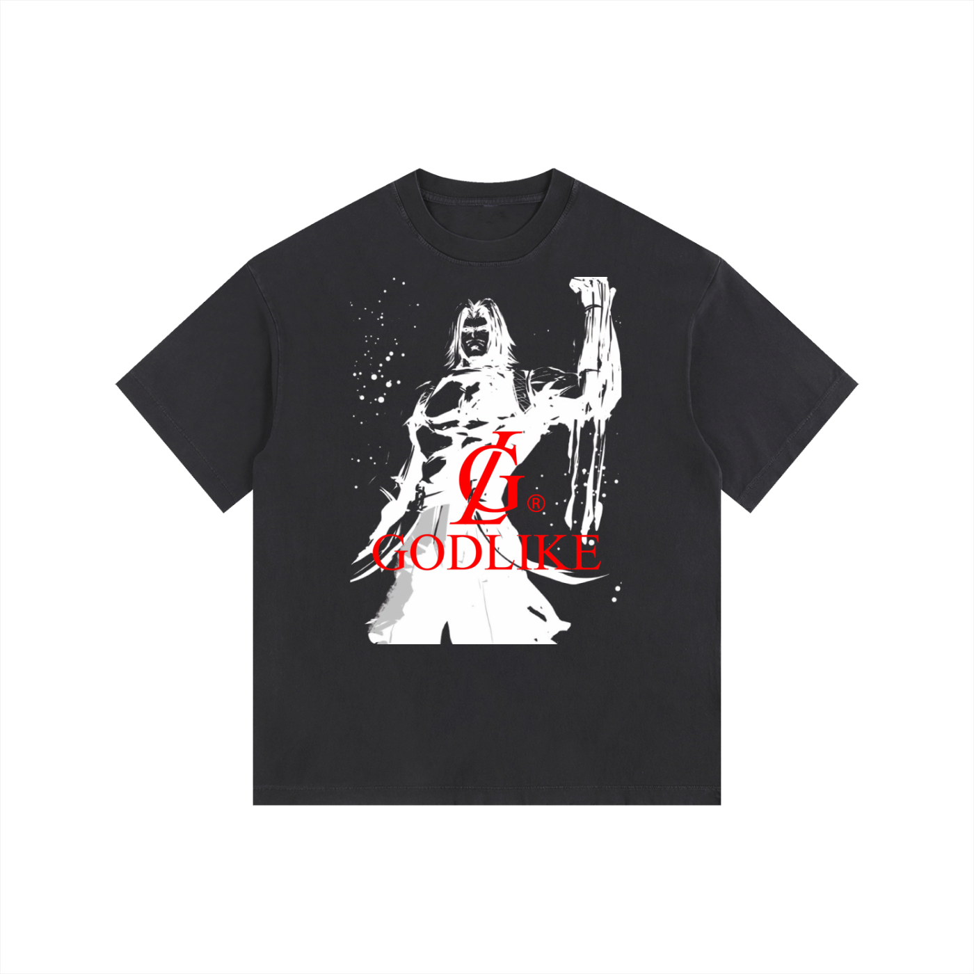 God Arc – Vintage Washed Oversized Cotton T-Shirt