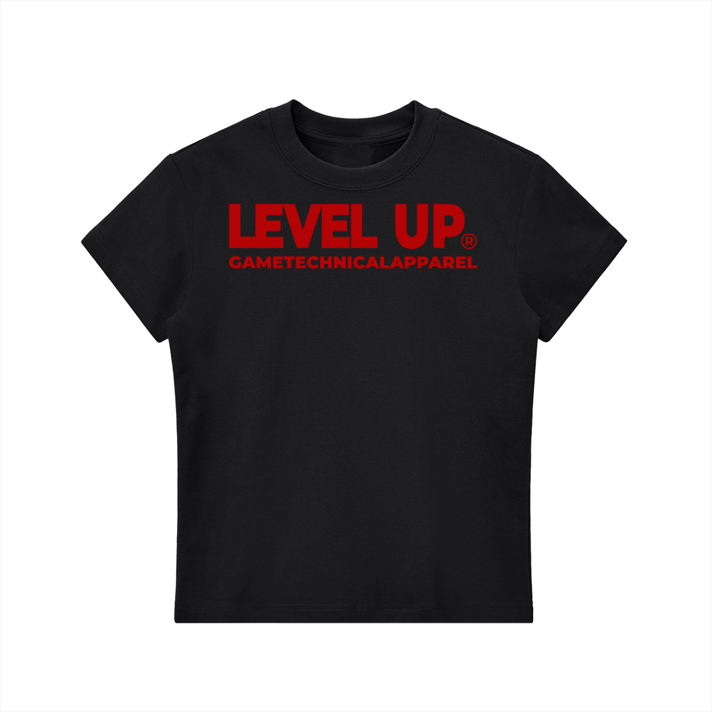 LEVEL UP® Essential Bodycon Crewneck T-Shirt