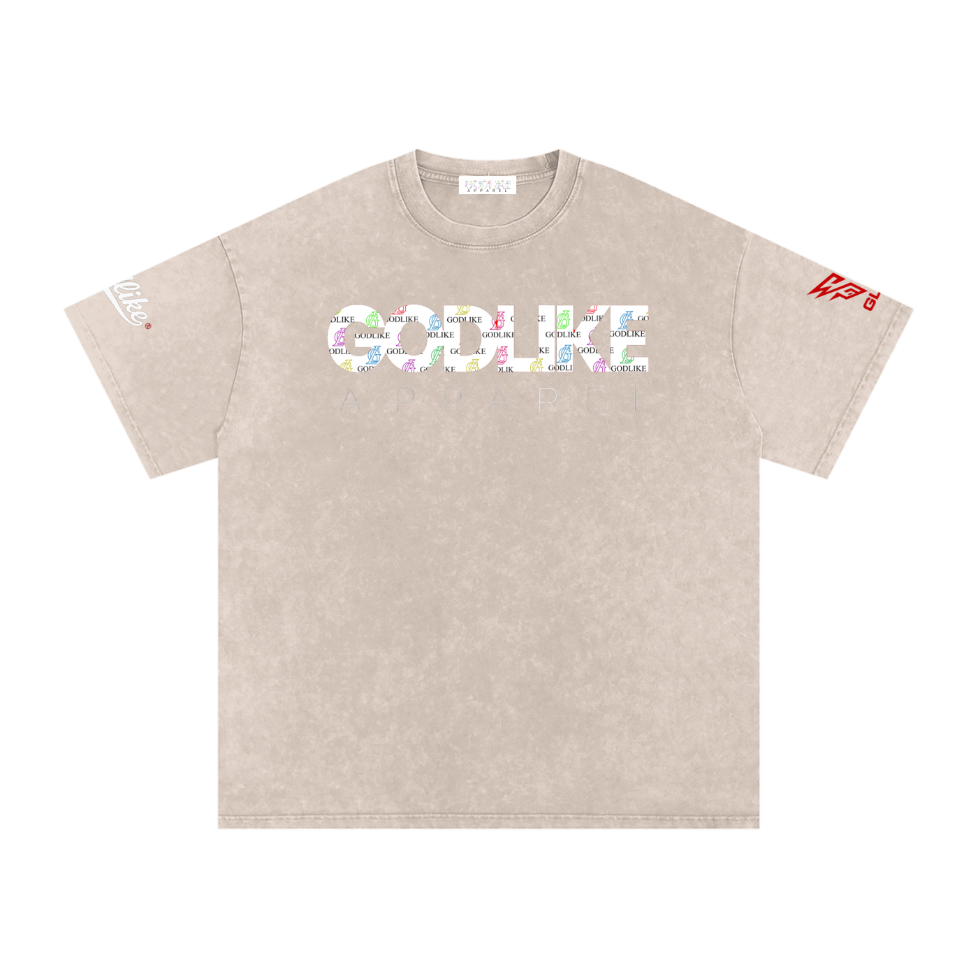 GL® Snow Wash Oversized Legacy Tee – Black