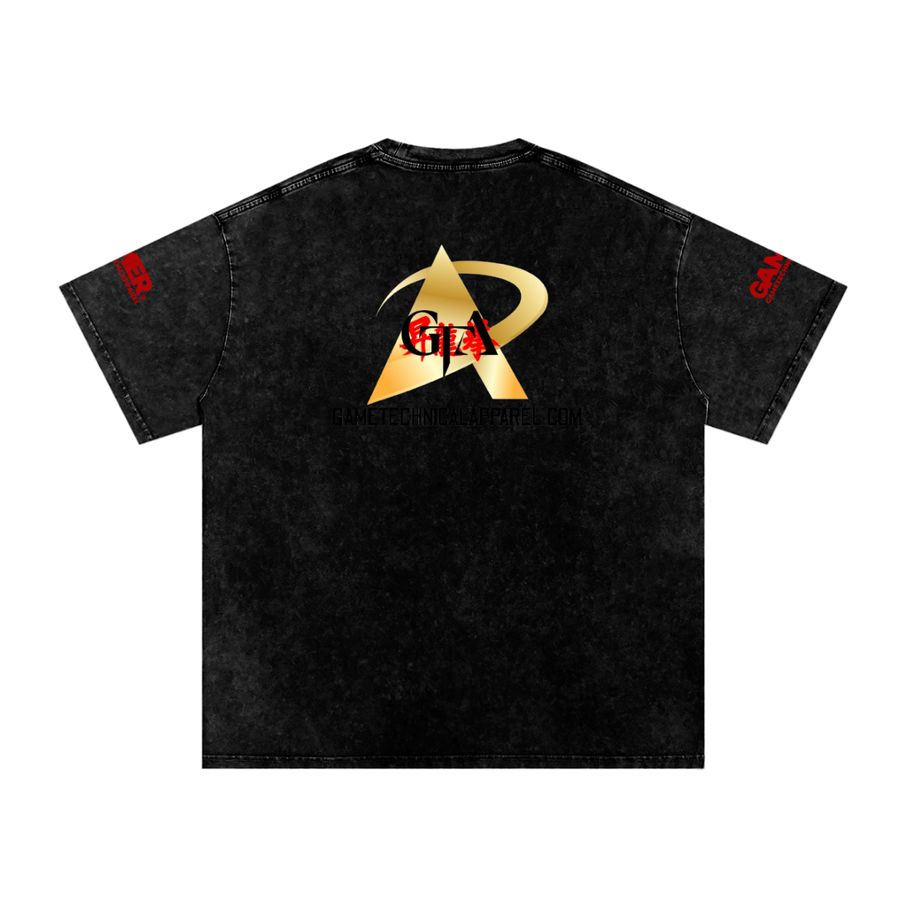 PRO PLAY – Snow Washed Oversized Cotton T-Shirt