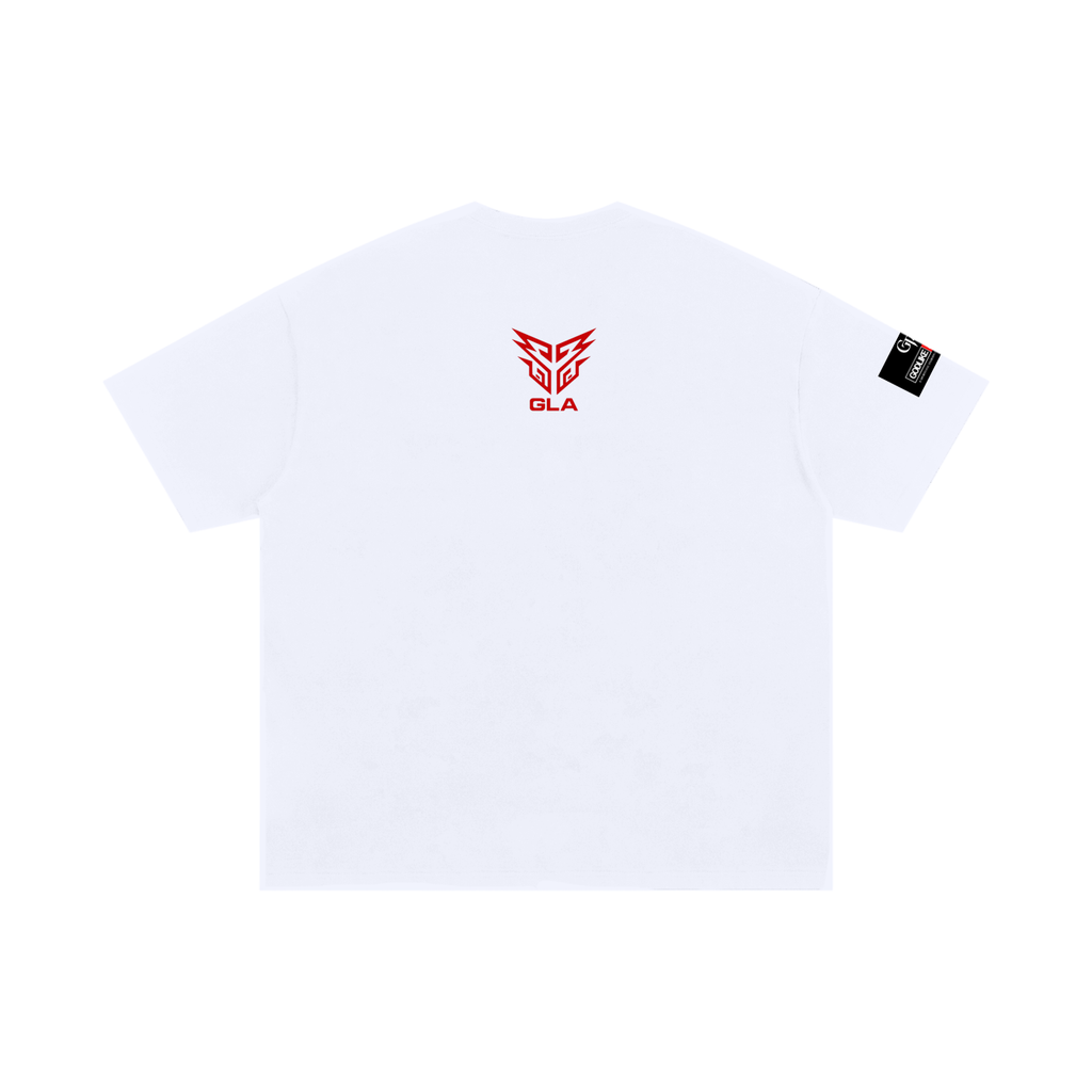 Unisex Oversized Cotton T-Shirt – Godlike Signature White