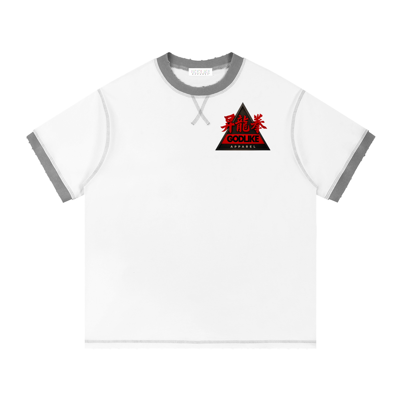 GL® Pro Play Contrast-Stitched Arena Tee – Black Edition