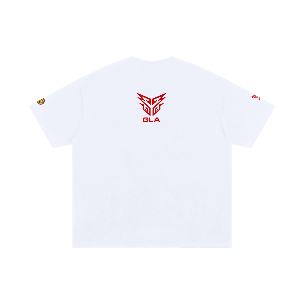 Unisex Oversized Cotton T-Shirt – Godlike Script Core Logo Te